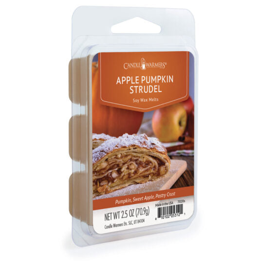 CandleWarmers Classics - waxbar 6-pack - Apple Pumpkin Strudel