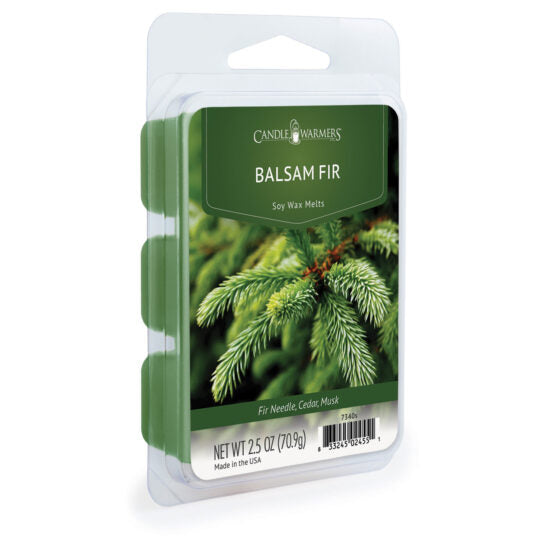 CandleWarmers Classics - waxbar 6-pack - Balsam Fir