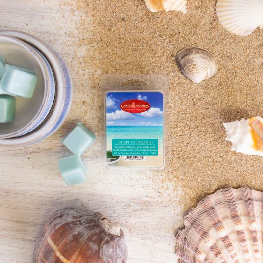 CandleWarmers Classics - waxbar 6-pack - Escape to Paradise