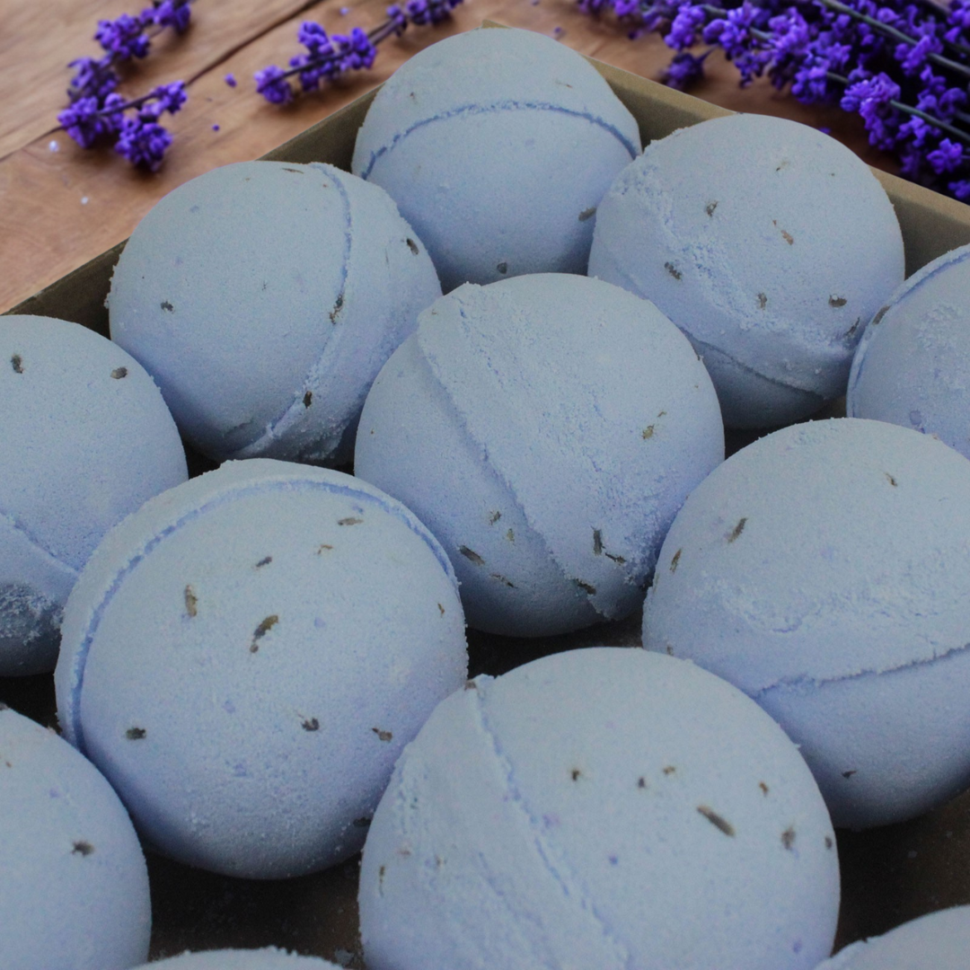 Jumbo XL bad bruisbal - Lavender & Seeds