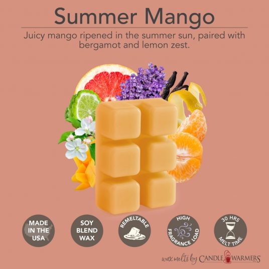 CandleWarmers™ Classics - waxmelts 6-pack - Summer Mango