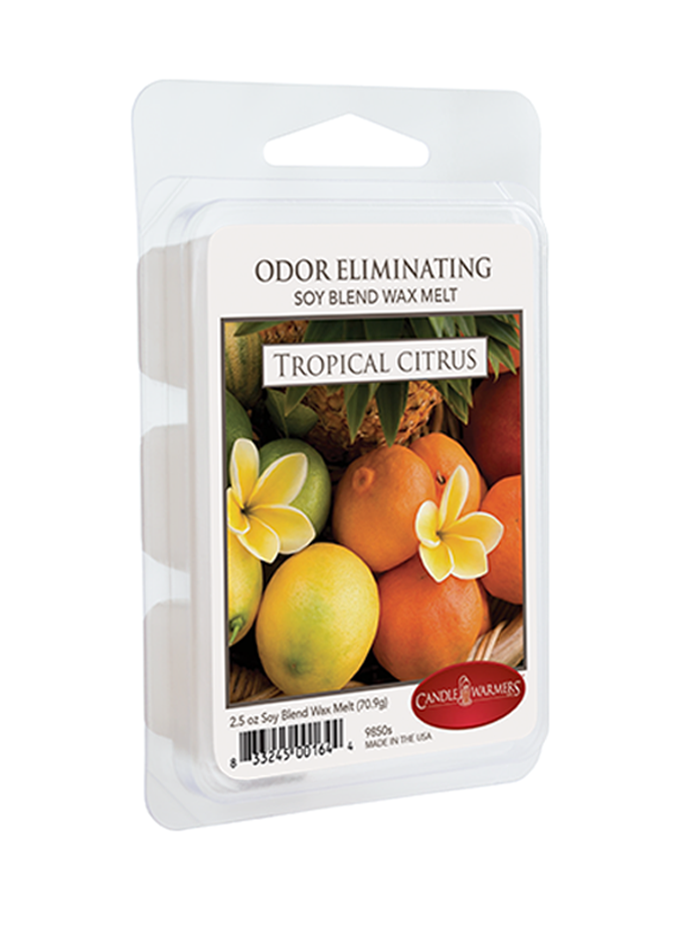 CandleWarmers™ Odor Eliminating - waxmelts 6-pack - Tropical Citrus