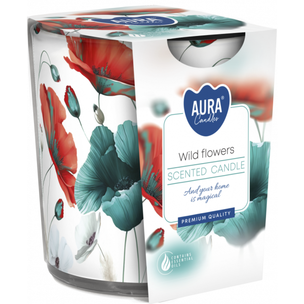 Aura geurkaars - Wild Flowers