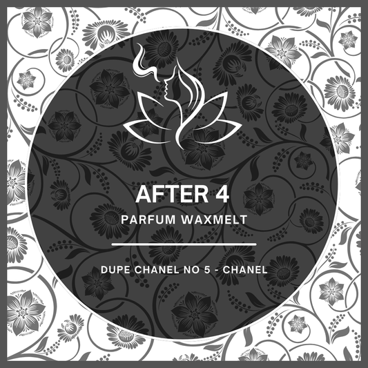 Waxmelts parfumgeur After 4 – dupe geïnspireerd op het designer parfum - www.degeurboetiek.com