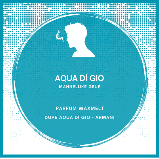 Waxmelts parfumgeur Aqua Di Gio – dupe geïnspireerd op het designer parfum - www.degeurboetiek.com