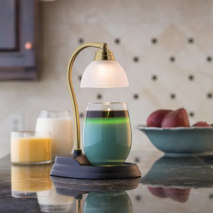 Signature Kaarslamp/kaarswarmer - Aurora Messing