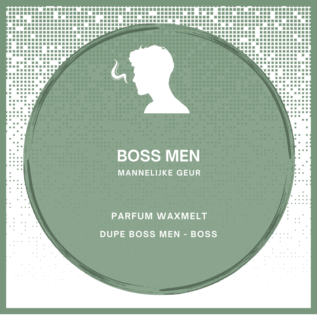 Waxmelts parfumgeur Boss Men – dupe geïnspireerd op het designer parfum - www.degeurboetiek.com