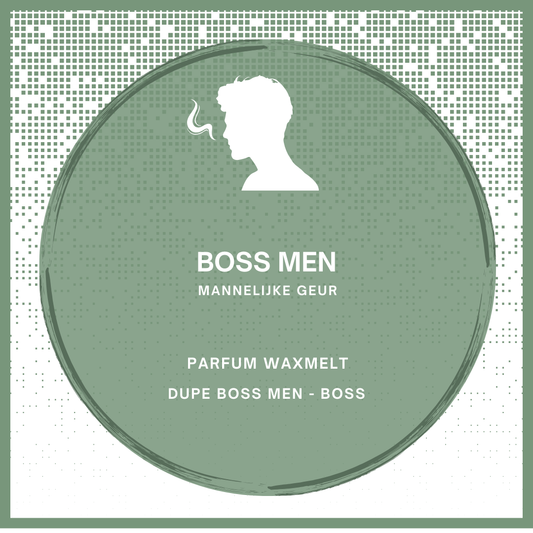 Waxmelts parfumgeur Boss Men – dupe geïnspireerd op het designer parfum - www.degeurboetiek.com