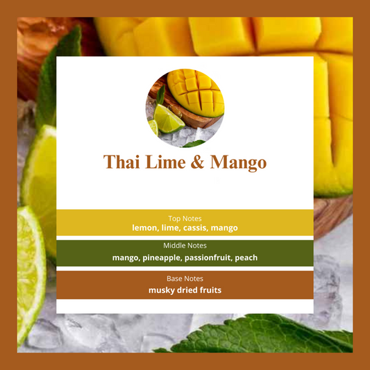 Thai Lime & Mango waxmelts – citroen, limoen, mango, passievrucht, perzik, muskus – www.degeurboetiek.com