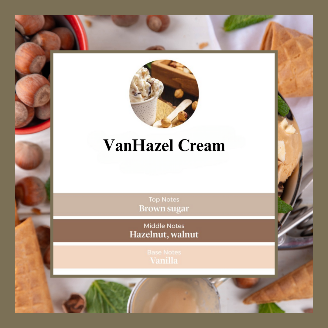 Waxmelts VanHazel Cream – vanille en hazelnoot geurblokjes - www.degeurboetiek.com