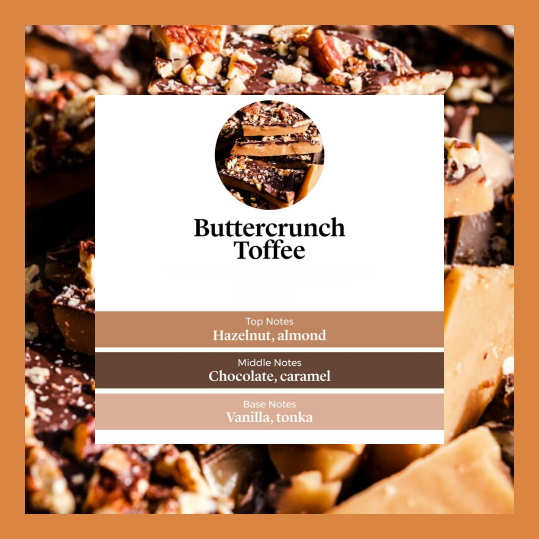 Waxmelts Buttercrunch Toffee – toffee en karamel geurblokjes - www.degeurboetiek.com