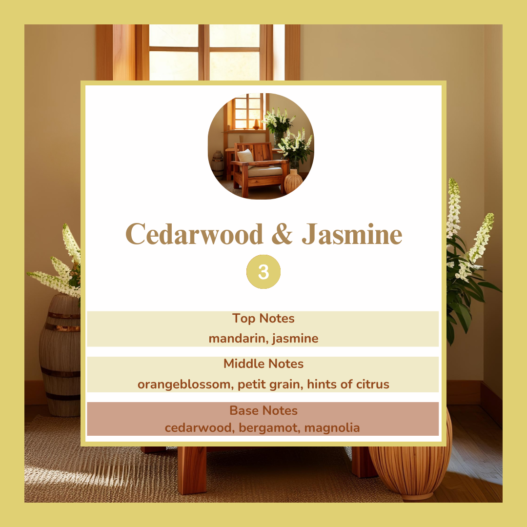 Waxmelts - Cedarwood & Jasmine