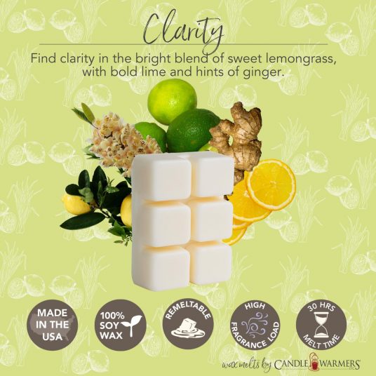 CandleWarmers™ Aromatherapy - waxmelts 6-pack - Clarity