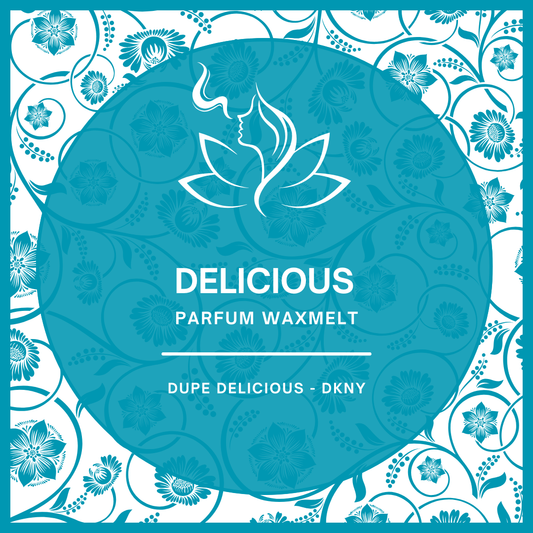 Waxmelts parfumgeur Delicious DKNY  – dupe geïnspireerd op het designer parfum - www.degeurboetiek.com