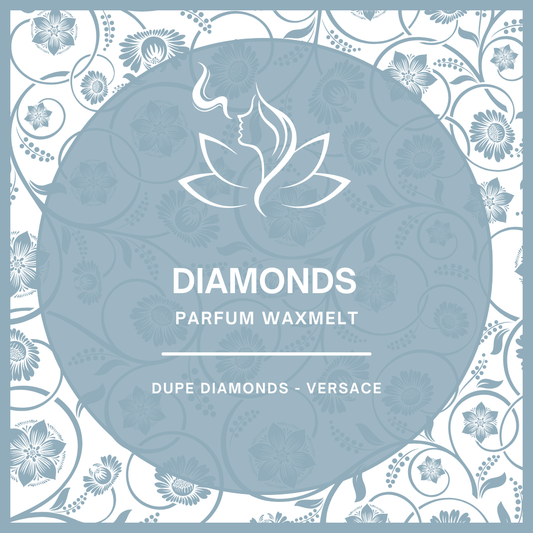 Waxmelts parfumgeur Diamonds – dupe geïnspireerd op het designer parfum - www.degeurboetiek.com