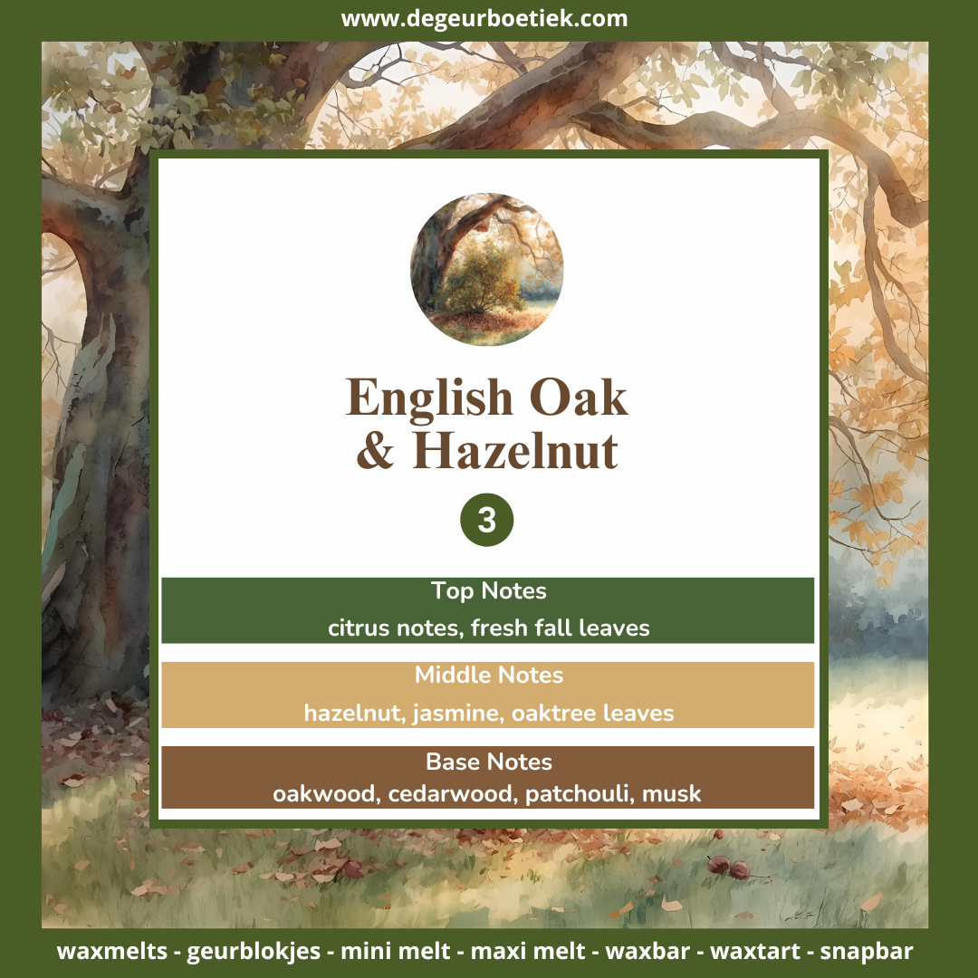 Waxmelts - English Oak & Hazelnut