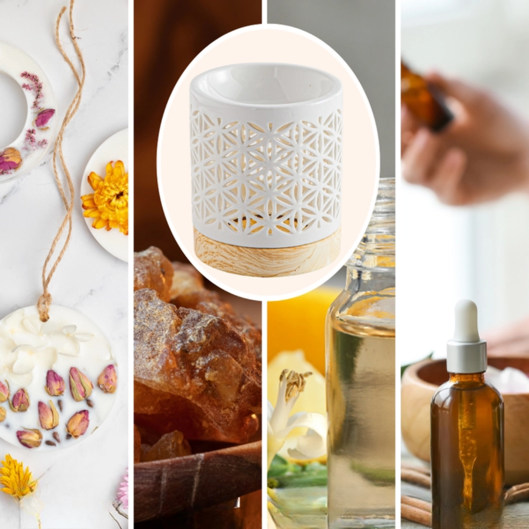 Klassieke geurbrander - Céramy collectie - Flower of Life