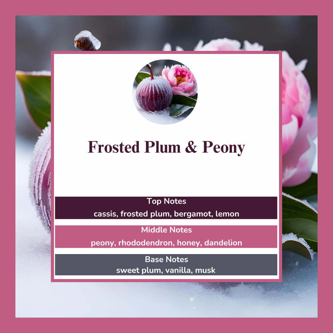 Waxmelts - Frosted Plum & Peony - 🫐🌸🫐