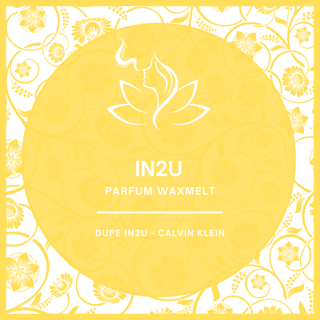 Waxmelts met parfumgeur dupe IN2U for Her van Calvin Klein - fris en modern - www.degeurboetiek.com