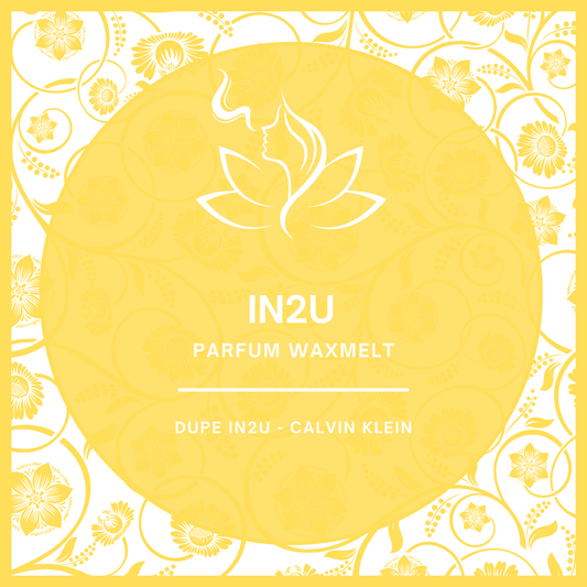 Waxmelts met parfumgeur dupe IN2U for Her van Calvin Klein - fris en modern - www.degeurboetiek.com