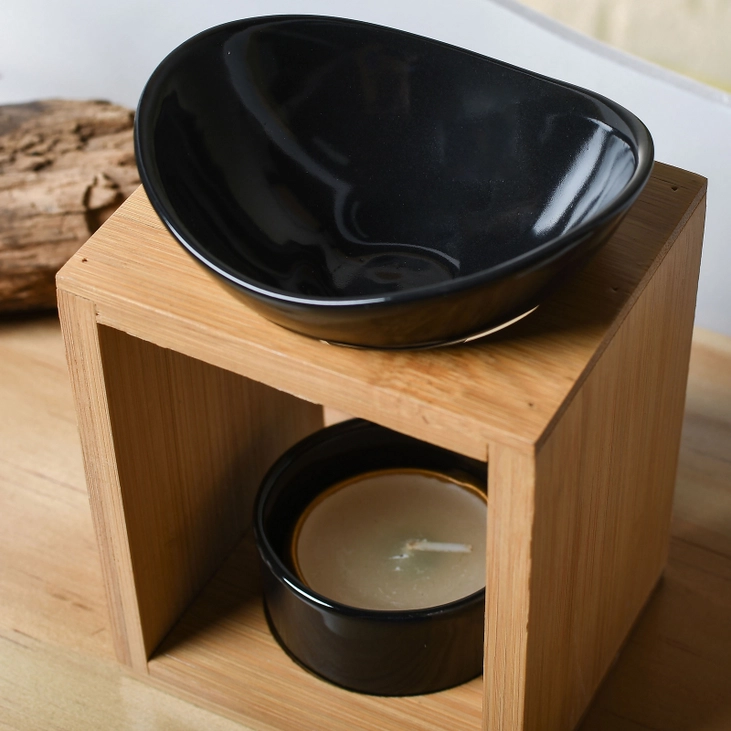 Klassieke geurbrander - Naturéa Bamboo collectie - Kalos