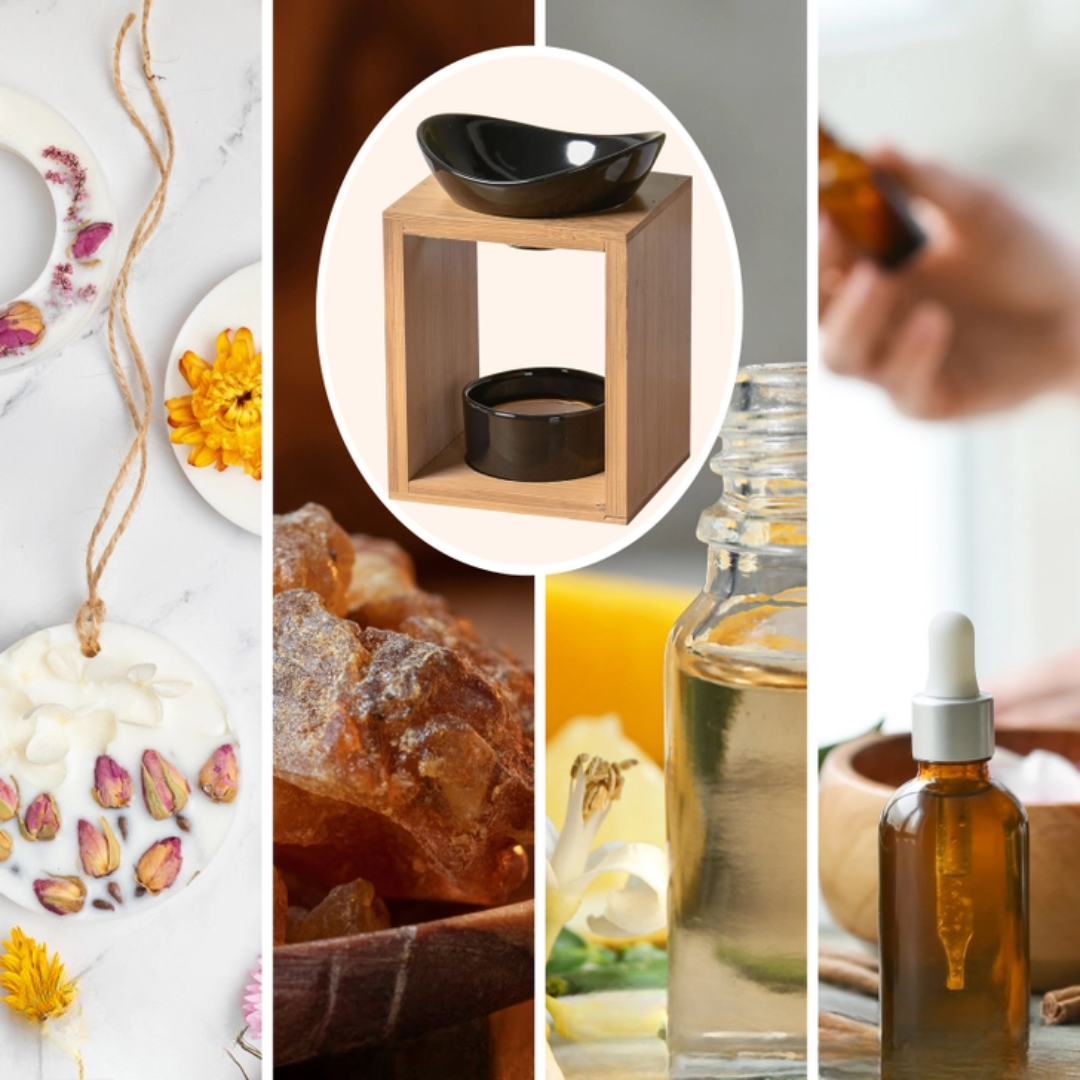 Klassieke geurbrander - Naturéa Bamboo collectie - Kalos
