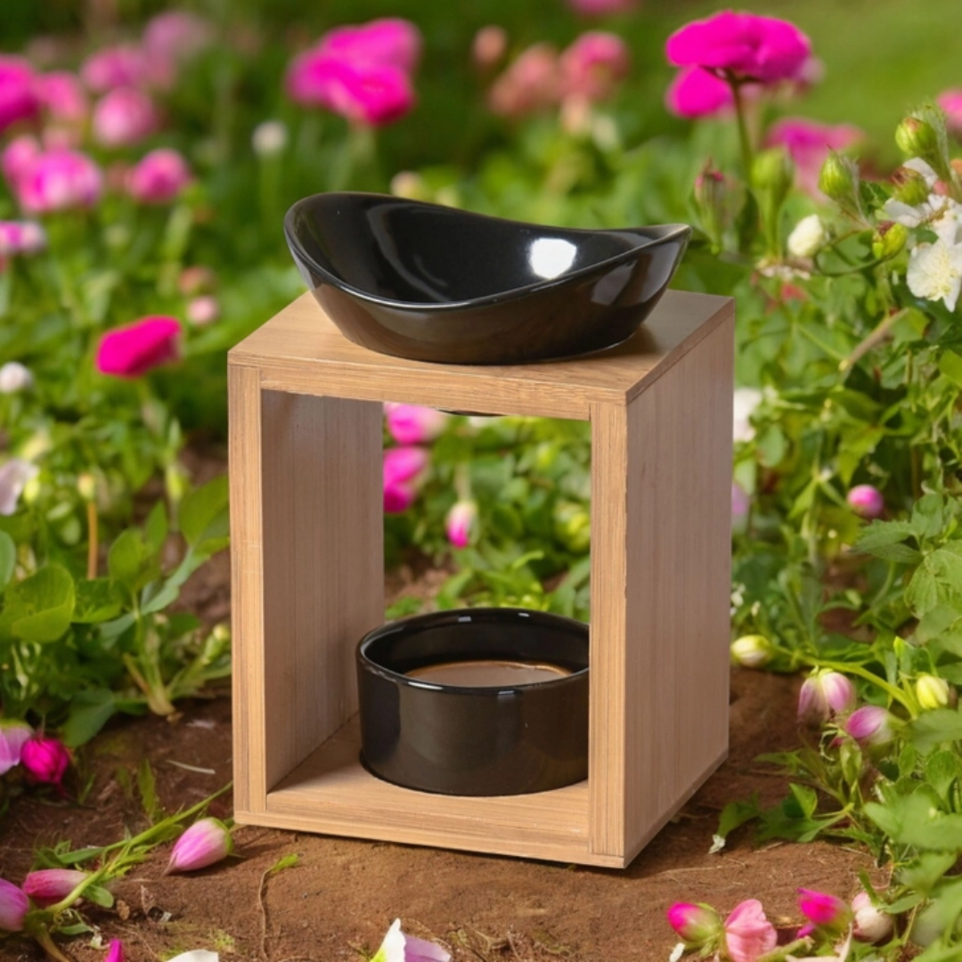 Klassieke geurbrander - Naturéa Bamboo collectie - Kalos