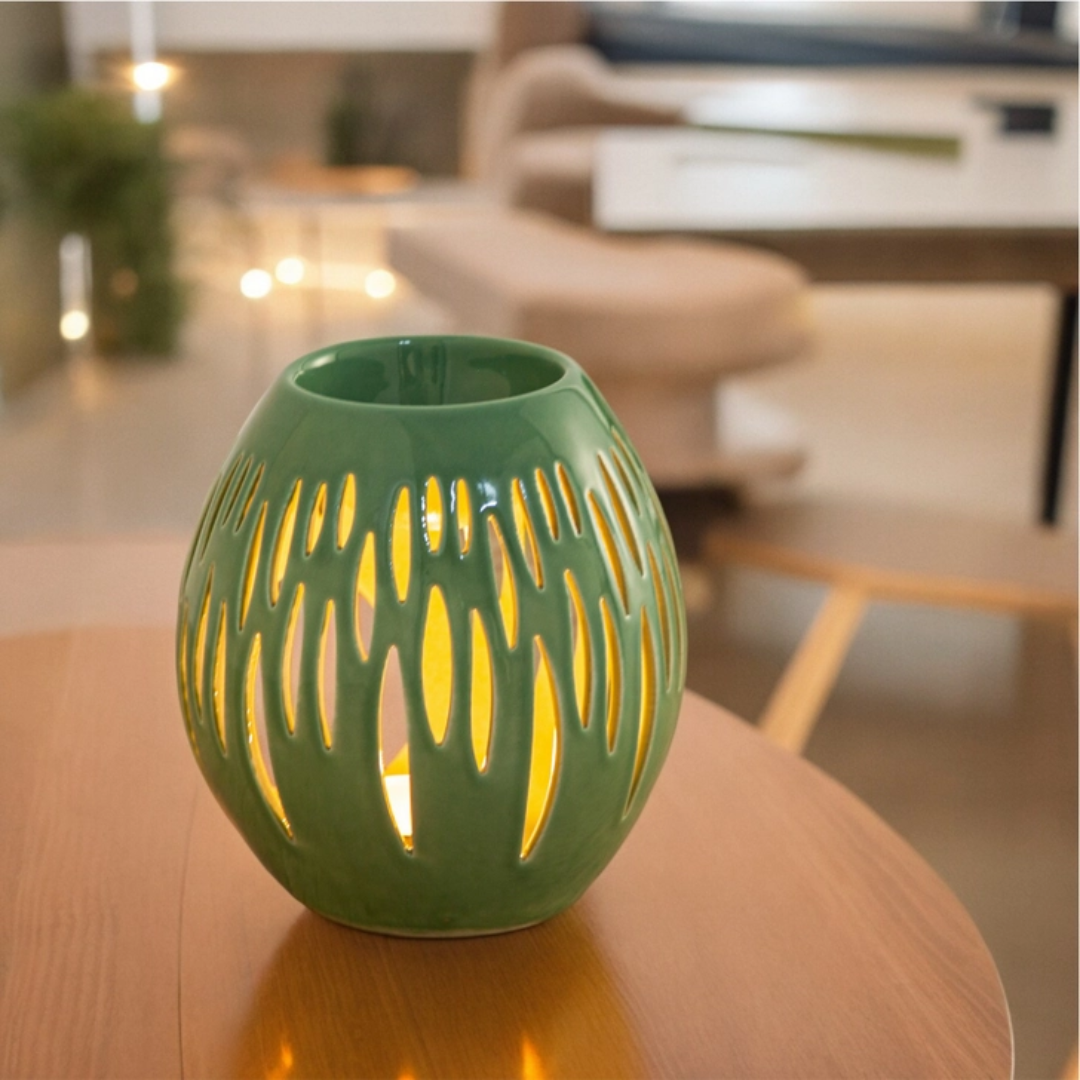 Klassieke geurbrander - Cérali collectie - Ovali Olive