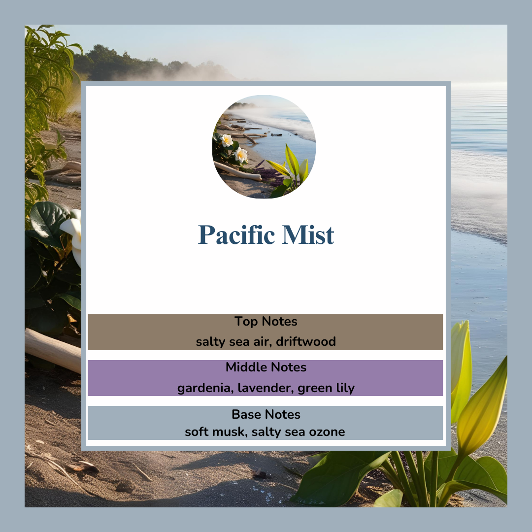 Waxmelts - Pacific Mist - 💧🌸