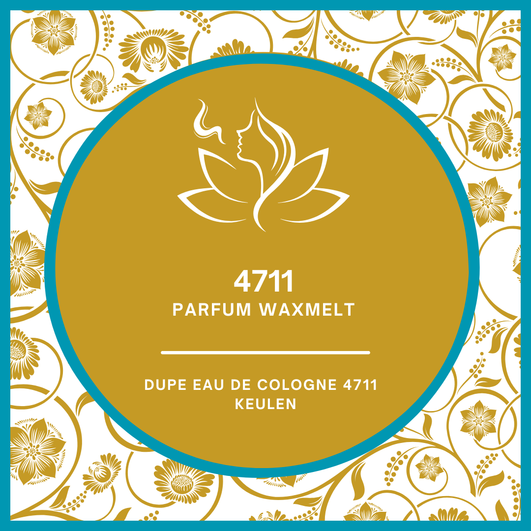 Waxmelts met parfumgeur dupe 4711 Original Eau de Cologne - fris en klassiek - www.degeurboetiek.com