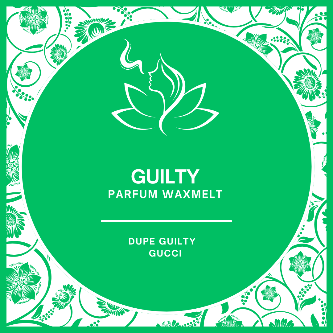 Waxmelts met parfumgeur dupe Guilty van Gucci - sensueel en modern - www.degeurboetiek.com