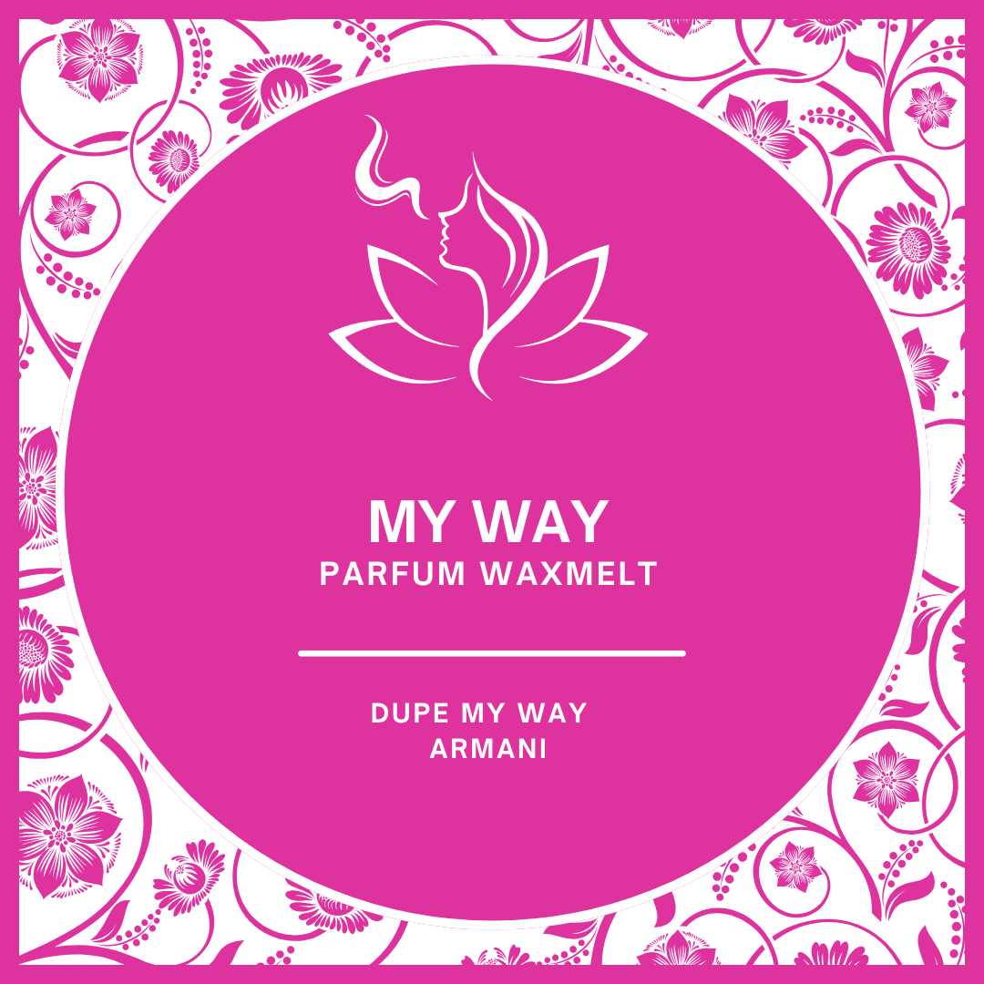 Waxmelts met parfumgeur dupe My Way - Armani - www.degeurboetiek.com