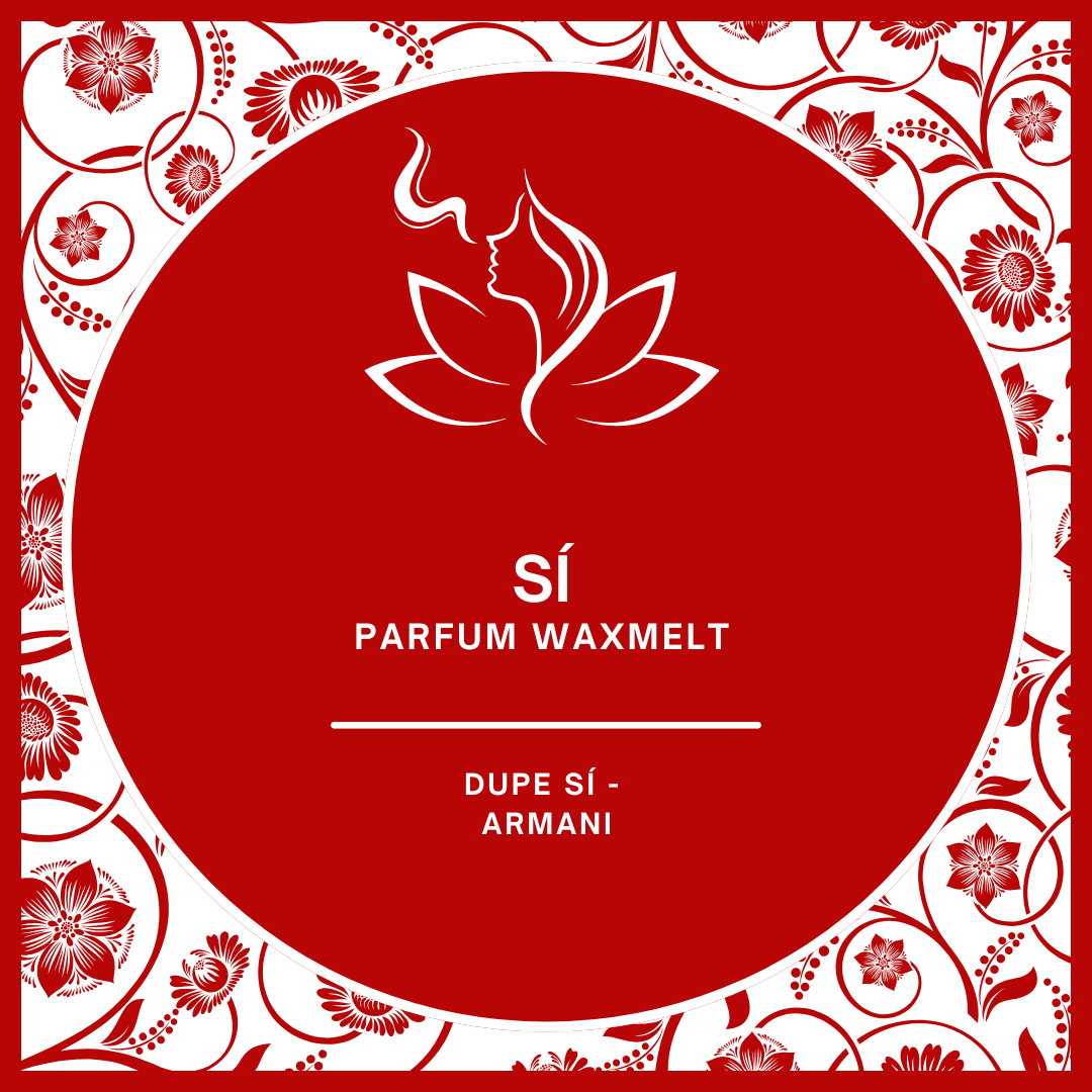 Waxmelts met parfumgeur dupe Sì van Armani - elegant en sensueel - www.degeurboetiek.com