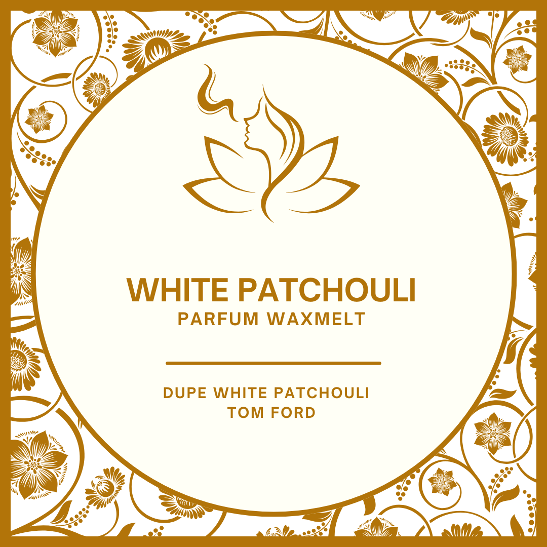 Waxmelts met parfumgeur dupe White Patchouli van Tom Ford - modern en elegant - www.degeurboetiek.com