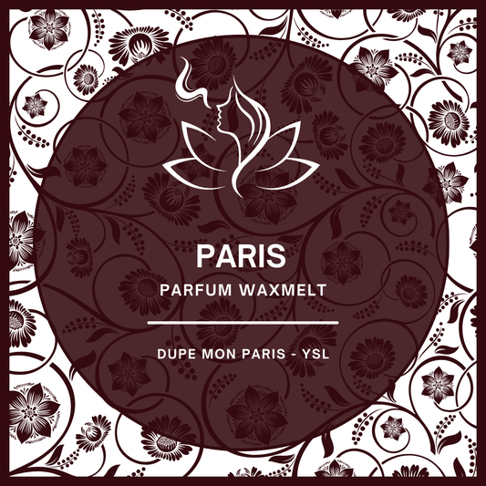 Waxmelts met parfumgeur dupe Paris van Yves Saint Laurent - bloemig en romantisch - www.degeurboetiek.com