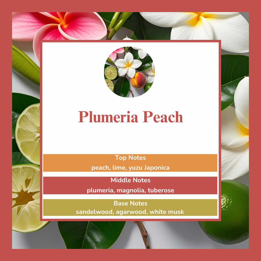 Waxmelts - Plumeria Peach - πΈππΈπ