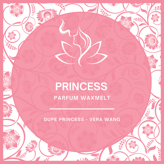 Waxmelts met parfumgeur dupe Princess van Vera Wang - tropische rock-inspiratie - www.degeurboetiek.com