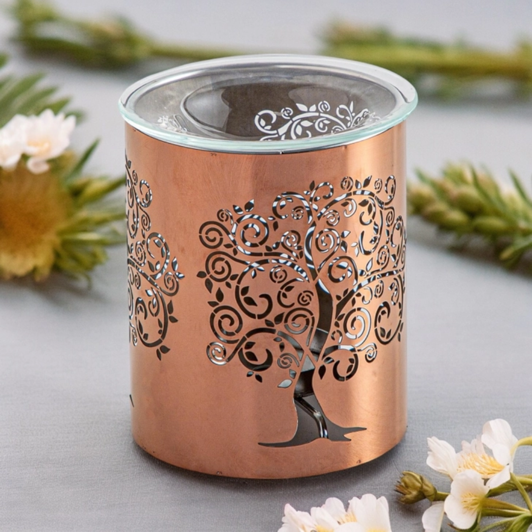 Klassieke Geurbrander Metally Tree of Life - sfeerbeeld 2 - www.degeurboetiek.com