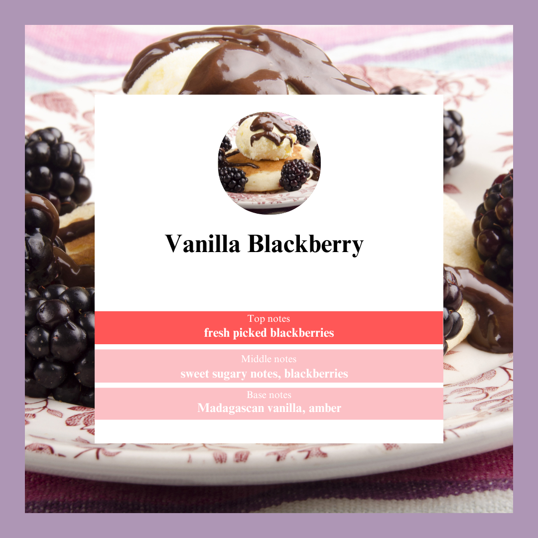 Waxmelts Vanilla Blackberry – bramen en vanille geurblokjes