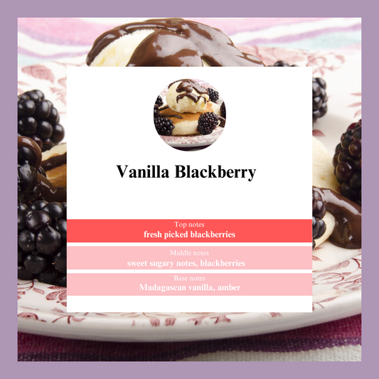 Waxmelts Vanilla Blackberry – bramen en vanille geurblokjes