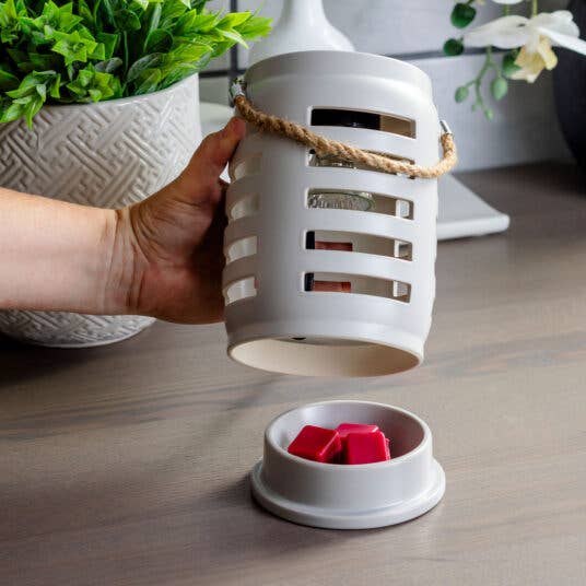 Geurlamp/waxwarmer SHUTTER LANTERN