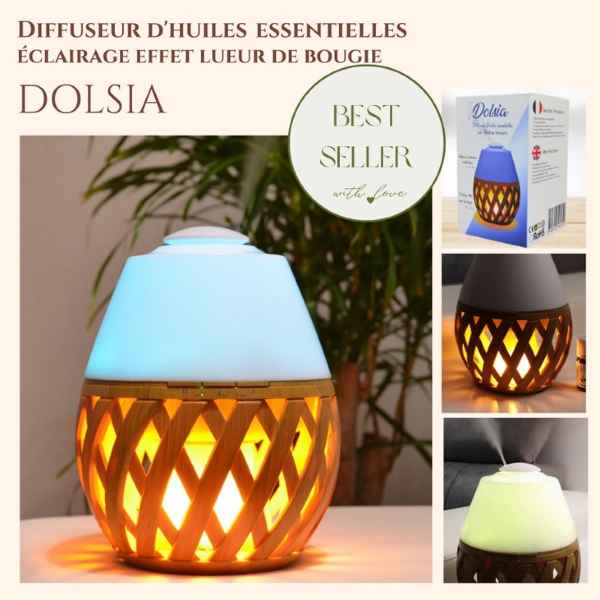 Dolsia ultrasone diffusor - 200ml - 40m2