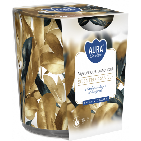 Aura geurkaars - Mysterious Patchouli