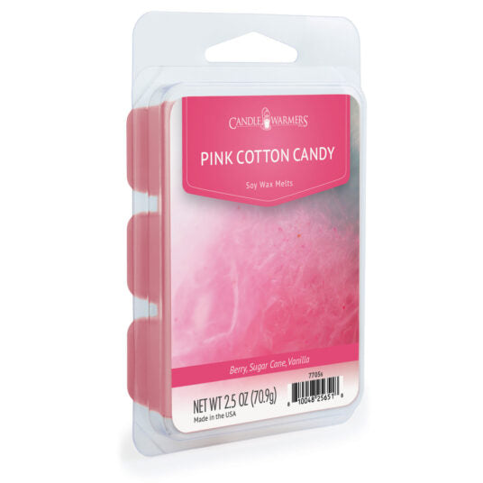 CandleWarmers™ Classics - waxmelts 6-pack - Pink Cotton Candy