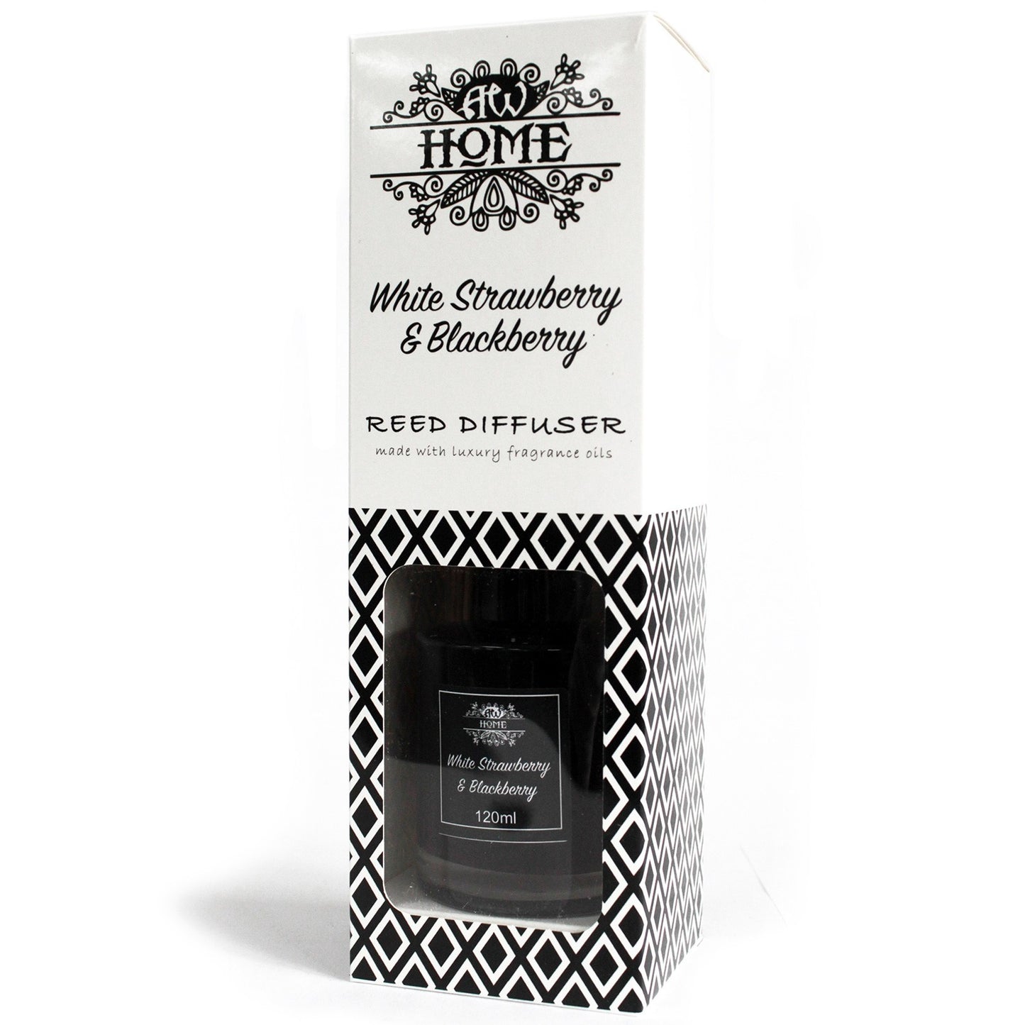 Klassieke rietverdamper - White Strawberry & Blackberry - 120ml