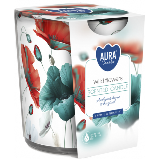 Aura geurkaars - Wild Flowers