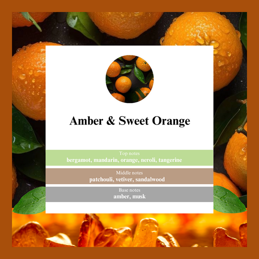 Waxmelts - Amber & Sweet Orange