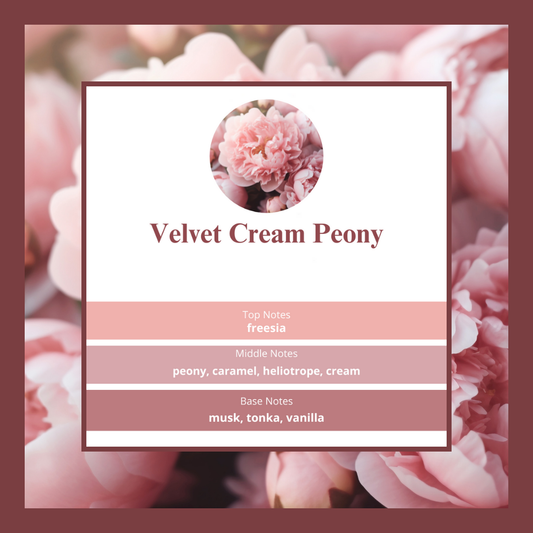 Waxmelts - Velvet Cream Peony