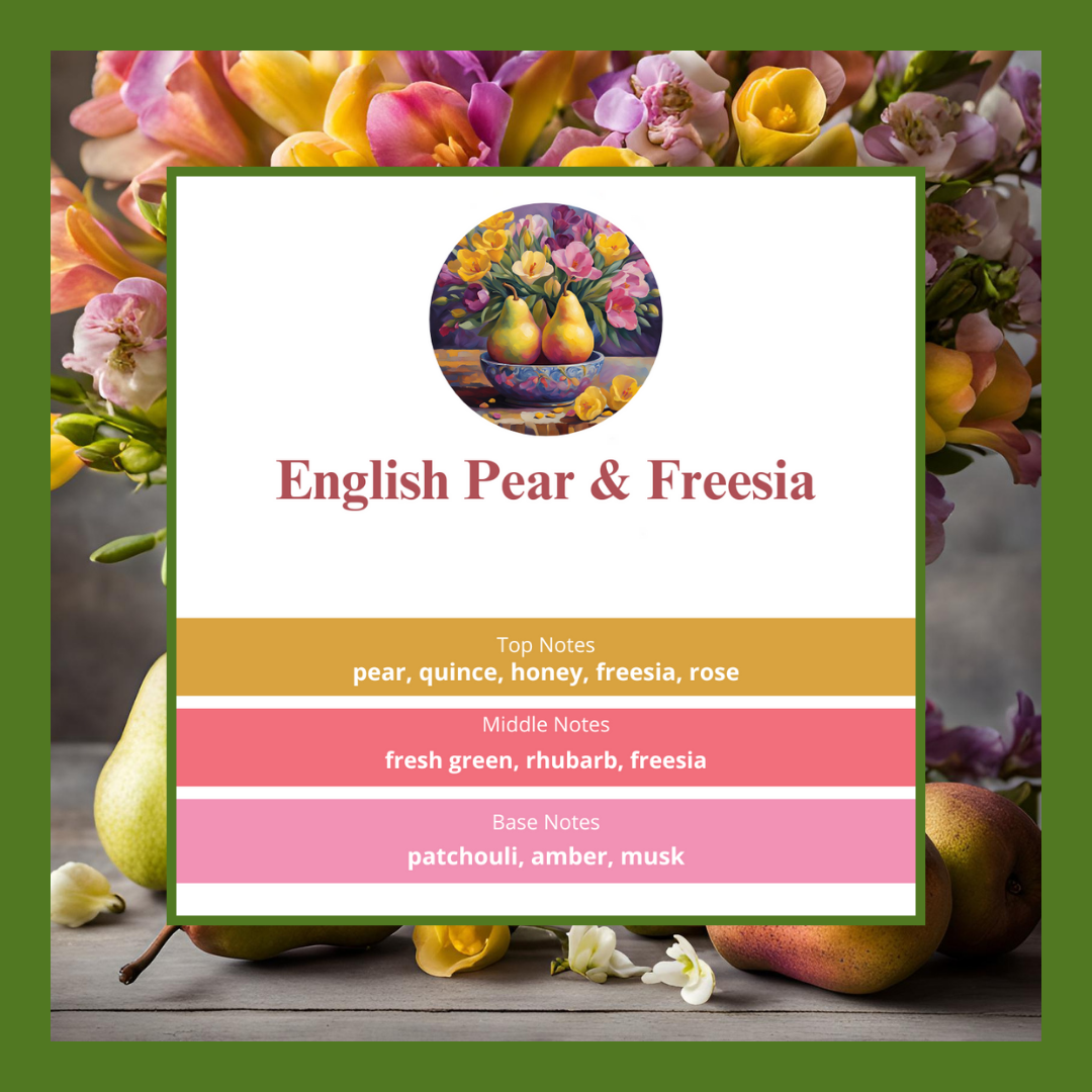 Waxmelts - English Pear & Freesia