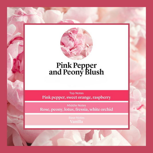 Waxmelts - Pink Pepper & Peony Blushes